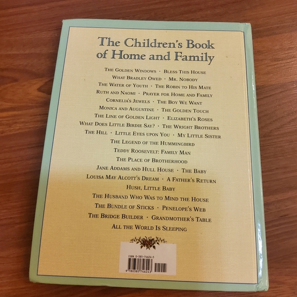 The Children's Book of Home and Family by William J. Bennett - Picture 3 of 3